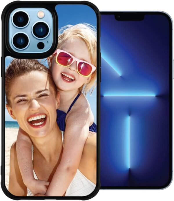Capa para iPhone personalizada com foto anti-golpe compatível iPhone 16 15 14, 13, 12, 11 Pro Plus MAX Pro - Image 2