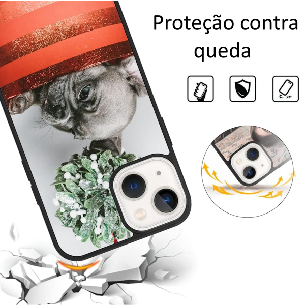 Capa para iPhone personalizada com foto anti-golpe compatível iPhone 16 15 14, 13, 12, 11 Pro Plus MAX Pro - Image 3